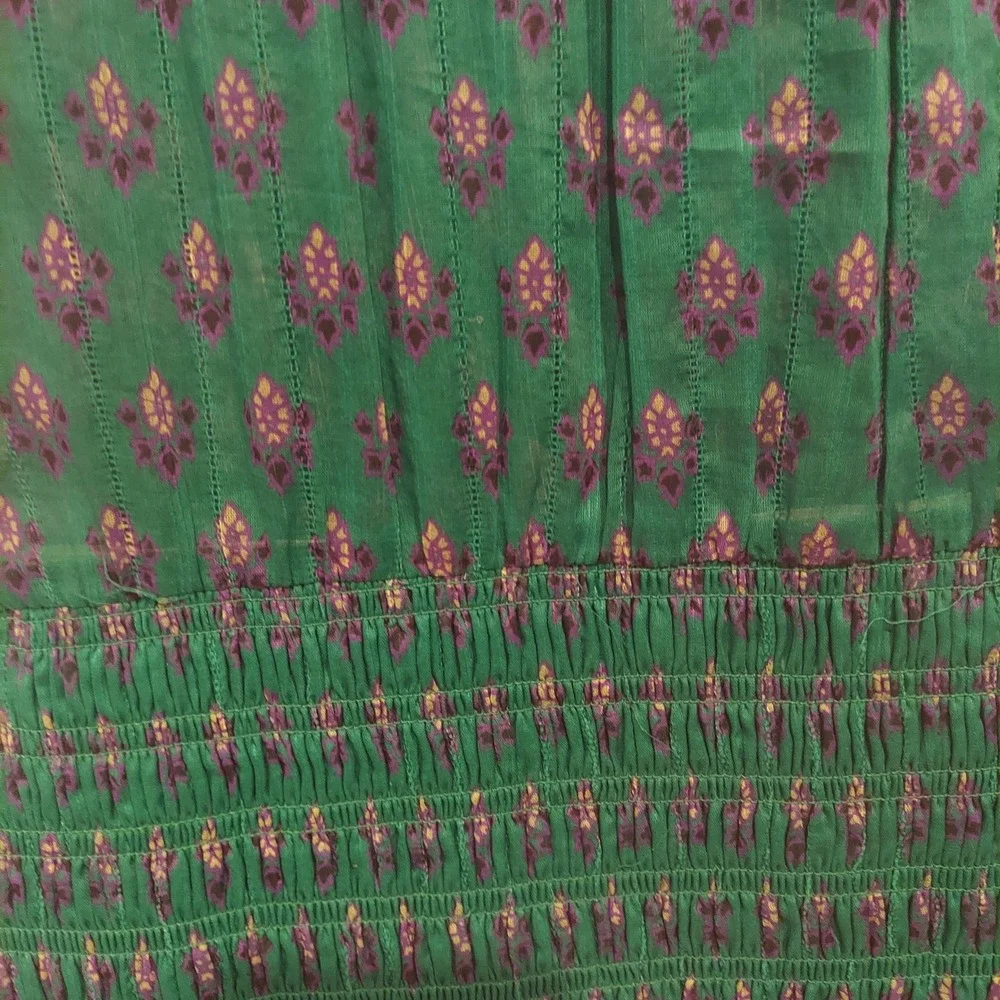 Veronica Beard Womens Kelly Green Paisley Brindelle Mini Dress Size 10 NWOT - Picture 9 of 16